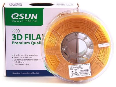 PLA Plus пластик ESUN Gold золотистый (1кг) 1788941795