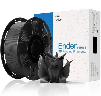 PETG CR пластик Creality Black Черный (1кг) 1457367327