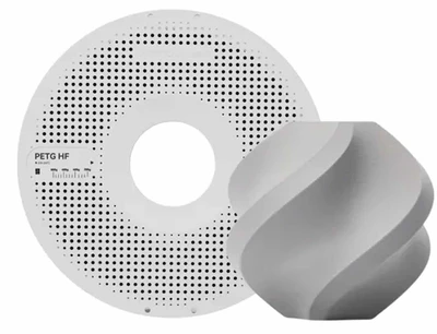 PETG HF пластик Bambu Lab Gray Серый 1,75 мм (1 кг) 573599386