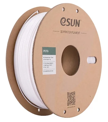 PETG пластик ESUN White Белый 1,75 мм (1кг) 1853350756