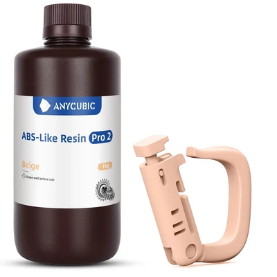 Фотополимер Anycubic ABS-Like Resin Pro2 Beige Бежевый (1кг) 2015008244