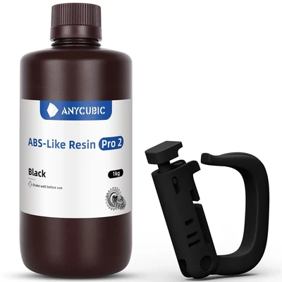 Фотополимерная смола Anycubic ABS-Like Resin PRO2 Black Черная (1кг) 251480728