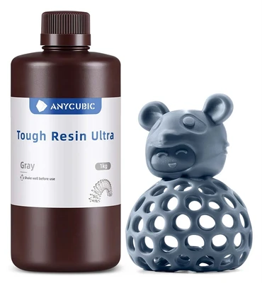 Фотополимерная смола Anycubic Tough Resine Ultra Gray Серая (1 кг) 1266618281