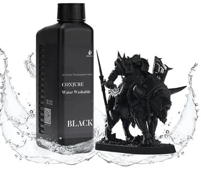 Фотополимерная смола ChiTu Systems Water Washable Resin Black Черный (1кг) 267070662