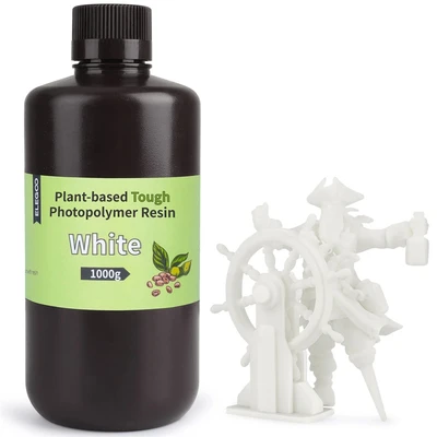 Фотополимер Elegoo Plant-Based Resin White Белый (1кг) 1733211667