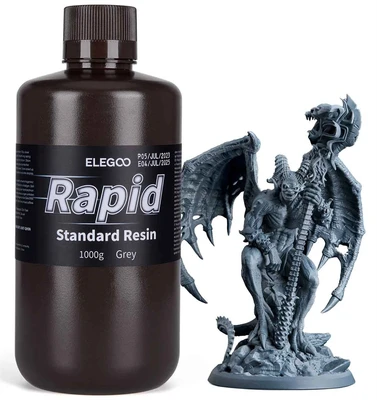 Фотополимер Elegoo Rapid Standard Resin Grey 265294288