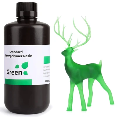 Фотополимер Elegoo Standard Resin Clear Green Прозрачный Зеленый (1 кг) 2131735771