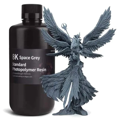 Фотополимер Elegoo Standard Resin Space Grey 8K (1кг) 850996220