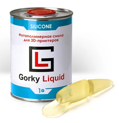 Фотополимерная смола Gorky Liquid Silicone полупрозрачный (1 кг) 1167403683