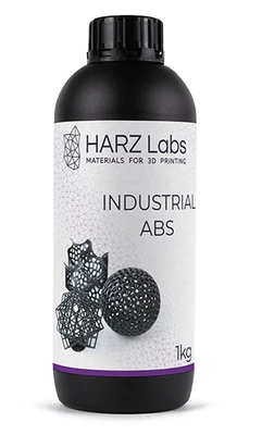 Фотополимерная смола HARZ Labs Industrial ABS черный (1 кг) 283251666