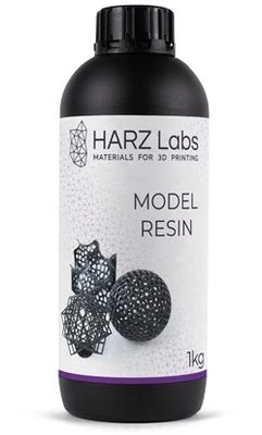 Фотополимерная смола HARZ Labs Model Black Черный (1 кг) 2052826441