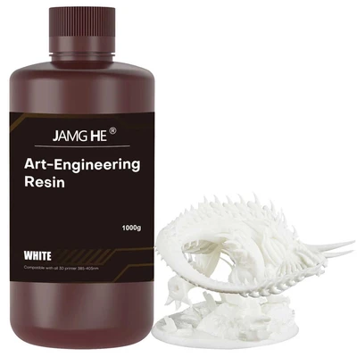 Фотополимерная смола JAMG HE Art Engineering White Белая 10K (1 кг) 1401762937