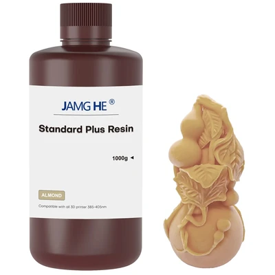 Фотополимерная смола JAMG HE Standart Plus Resin Almond Миндальный 10K (1 кг) 9825635