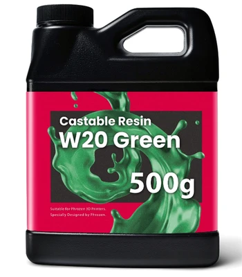 Фотополимер Phrozen Castable Resin W20 Green (500 гр) 1645880756