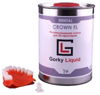 Фотополимерная смола Gorky Liquid Dental Crown A1-A2 FL SLA 215947567