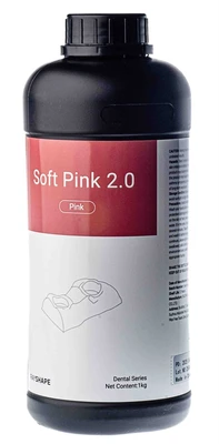Фотополимерная смола RAYSHAPE Soft Pink 2.0 (1 кг) 1940595424
