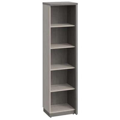 Стеллаж высокий WOOD&STONE СФ-534502, дрифтвуд/бетон чикаго темный, 537х455х2083 мм 1824430264