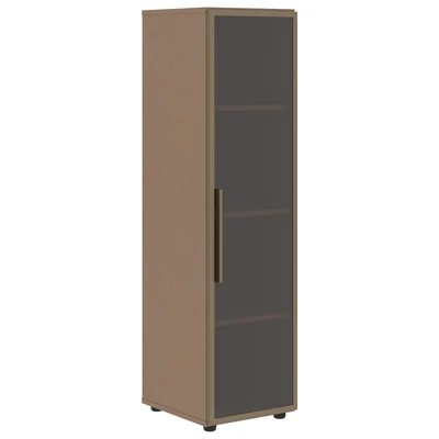 Шкаф колонка со стеклянной дверью VELION VMCS 40.2(R), кобра, 400х430х1517 мм 1317257691