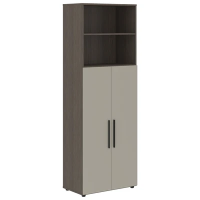 Шкаф-стеллаж широкий VELION VHCS 80.6, аметист/дуб сильвер , 800х430х2253 мм 2141537198