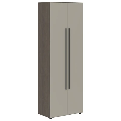 Шкаф высокий широкий VELION VHCS 80.1, аметист/дуб сильвер , 800х430х2253 мм 1258655351