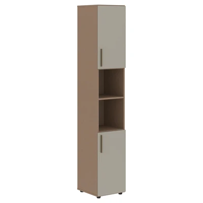 Шкаф-стеллаж узкий VELION VHCS 40.4, аметист/кобра, 400х430х2253 мм 1683189843