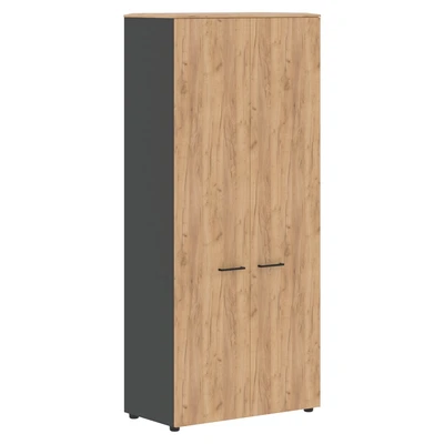 Шкаф высокий JAY JHC 85.1, дуб бофорд/антрацит, 856х452х1949 мм 434065925