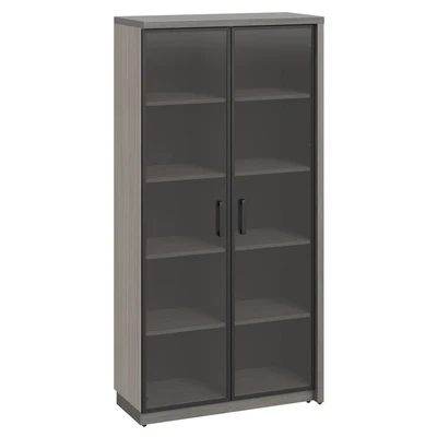 Шкаф высокий WOOD&STONE СФ-534884, дрифтвуд/бетон чикаго темный, 1035х455х2083 мм 724512010
