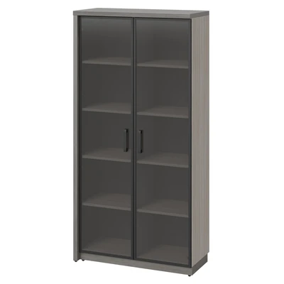 Шкаф высокий WOOD&STONE СФ-534883, дрифтвуд/бетон чикаго темный, 1035х455х2083 мм 797068799