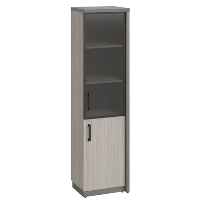 Шкаф высокий WOOD&STONE СФ-534592, дрифтвуд/бетон чикаго темный, 537х455х2083 мм 1889349202