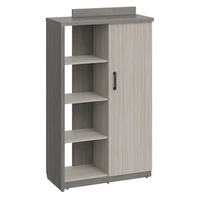 Шкаф высокий WOOD&STONE СФ-534172, дрифтвуд/бетон чикаго темный, 1037х455х1770 мм 2072691642