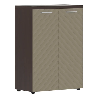 Шкаф средний TORR LUX TLMC 85.1, капучино/венге магия z, 856х450х1203 мм 2065069462