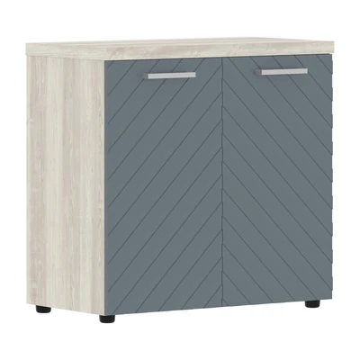 Шкаф низкий TORR LUX TLLC 85.1, серо-голубой/сосна эдмонт z 856х450х833 мм 1431278260