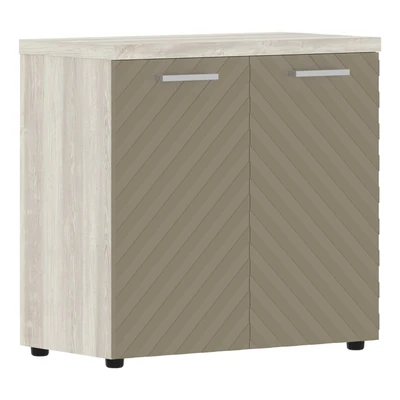Шкаф низкий TORR LUX TLLC 85.1, капучино/сосна эдмонт z, 856х450х833 мм 274301764