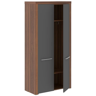 Гардероб ZENN ZCW 85, антрацит/орех даллас, 96х45х198 см 479897902