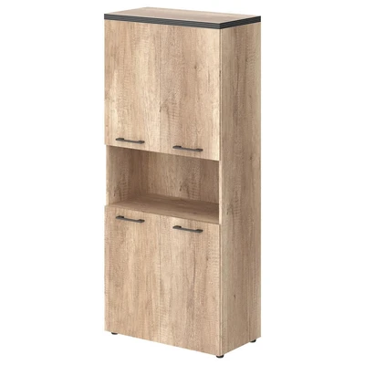 Шкаф высокий TORR THC 85.4, дуб каньон, 856х450х1968 мм 1316800763