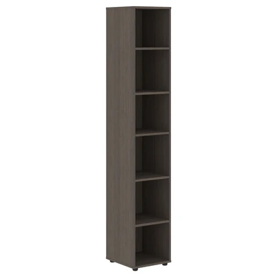 Стеллаж VELION VHCS 40, дуб сильвер , 400х430х2253 мм 1660467805