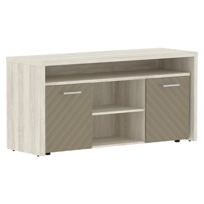 Тумба с фригобаром TORR LUX TLTF-3D, капучино/сосна эдмонт, 1640х550х800 мм 178776894