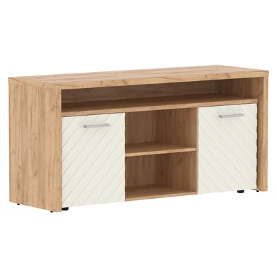 Тумба с фригобаром TORR LUX TLTF-3D, латте/дуб бофорд, 1640х550х800 мм 216408328
