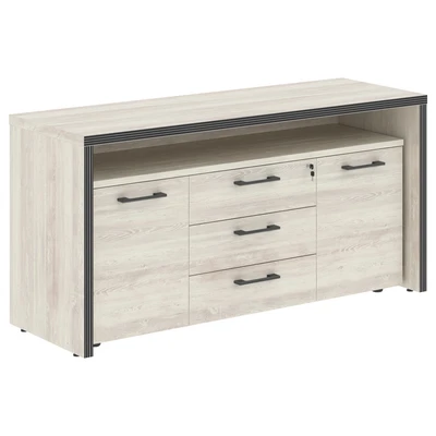 Тумба с фригобаром TORR TTF-3D.1A, сосна эдмонт, 1640х550х800 мм 381520856