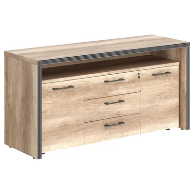 Тумба с фригобаром TORR TTF-3D.1A, дуб каньон z, 1640х550х800 мм 548662215