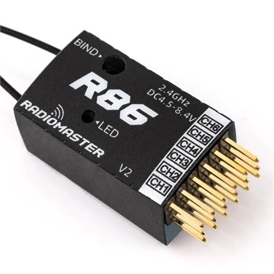 Приемник Radiomaster R86 V2 D8 D16 SFHSS 40534862
