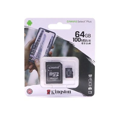 Карта памяти Kingston Canvas Select Plus microSDHC 1383909173