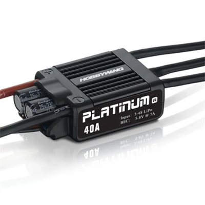 Регулятор оборотов HobbyWing Platinum Pro 40А V4 3-4S ВЕС 7A ESC (HWA30215001) 2020002233