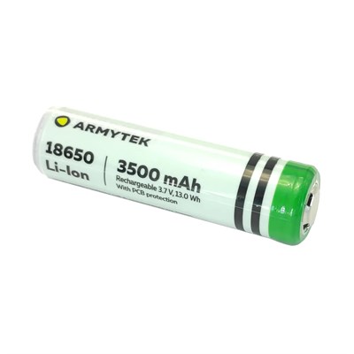 Защищённый Li-Ion аккумулятор Armytek 18650 3500 mAh 794966084
