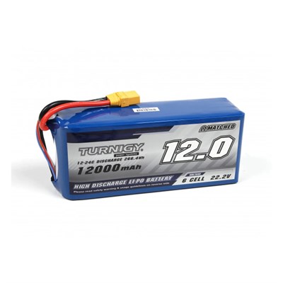 Аккумулятор Turnigy высокой емкости 12000 мАч 6S 12C Lipo Pack с XT90 1828544815