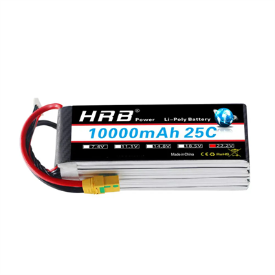 Аккумулятор HRB 6S 10000mah 25C XT60 1452407975