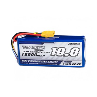 Аккумулятор Turnigy высокой емкости 10000 мАч 6S 12C Lipo Pack с XT90 939341585