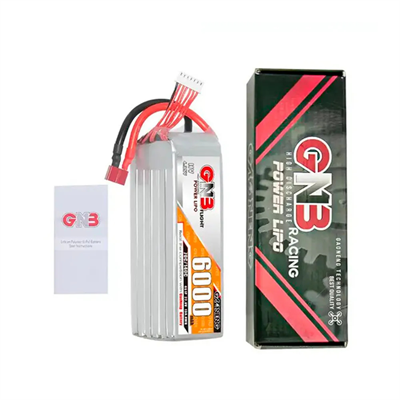 Аккумулятор GNB 6000 mAh 6S 70С XT60 для FPV дрона 362525564