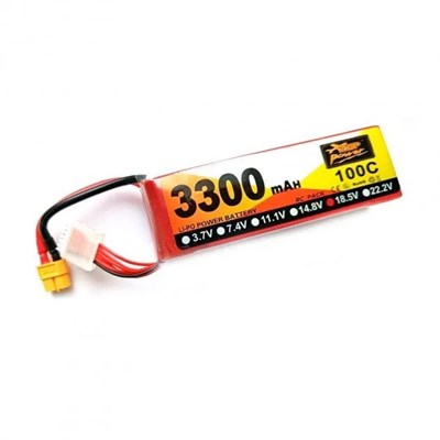 Аккумулятор ZOP POWER 3300 mAh 100C 5S Lipo 252529537