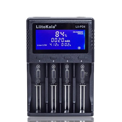 Зарядное устройство LiitoKala Lii-PD4 + CAR charger 12V 1656677326